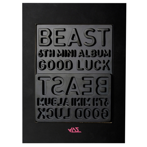 Beast - Mini Album Vol.6 [Good Luck] (Black Ver.) (+ Member Random Lips Card) 
