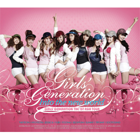 GIRLS` GENERATION - INTO THE NEW WORLD (THE 1ST ASIA TOUR) [2CD]