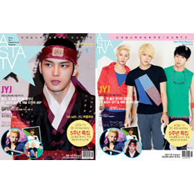 [韓国雑誌]ASTA TV 2012.06(Both Sides Cover / JYJ, Infinite, TaeTiSeo)
