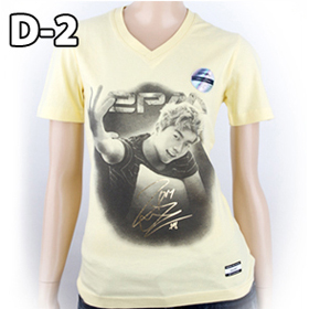 [JYP 公式商品] 2PM Collection T-shirt (Woo Young_D-2V_Yellow_XS)