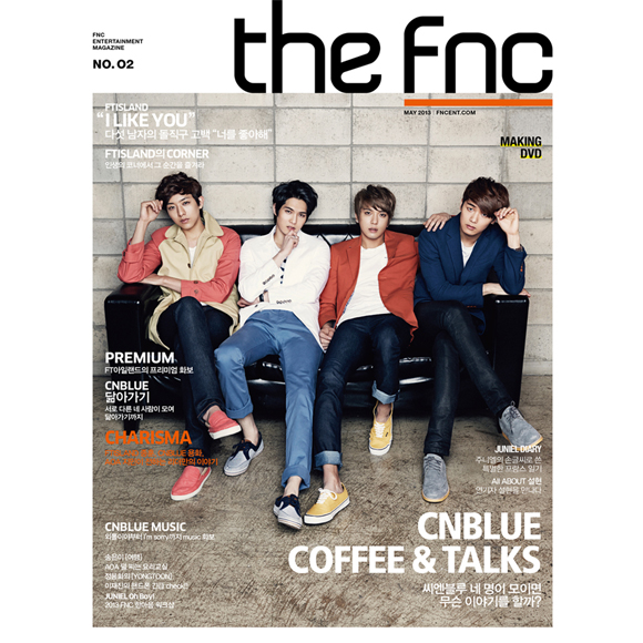 [韓国雑誌] The FNC Vol.2 - CNBLUE Cover (5000Limited /+Making DVD)