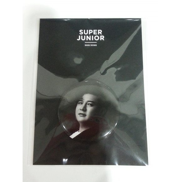 [SM Official Goods] Super Junior - Pin Button (Shin Dong)