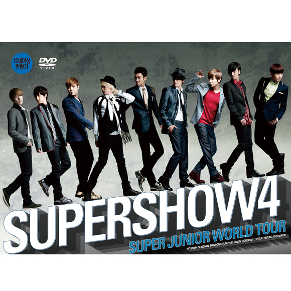 [DVD] Super Junior - World Tour Concert [Super Show4] (2DVD+Special Color Photobook)