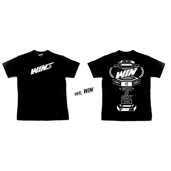 [YG Official MD] WIN  WHO IS  NEXT  T-SHIRTS WIN ver. (L) 