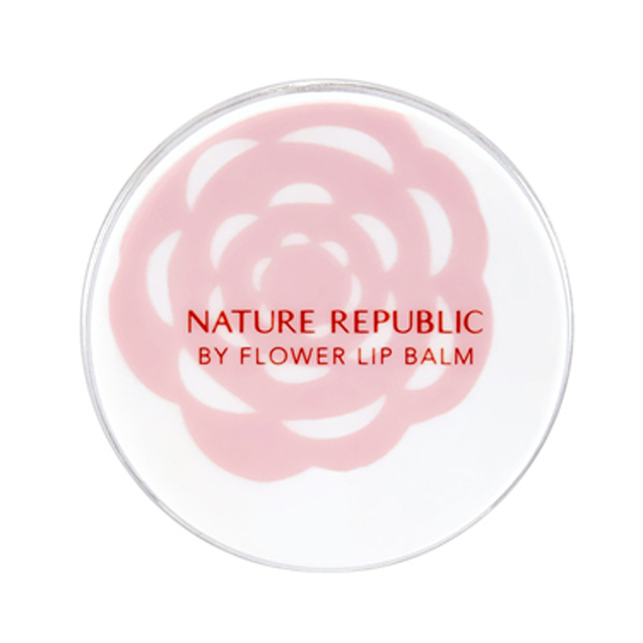 [NATURE REPUBLIC] By Flower Tint Lip Balm - No. 1 Rose (+EXO Random Photocard 1p)