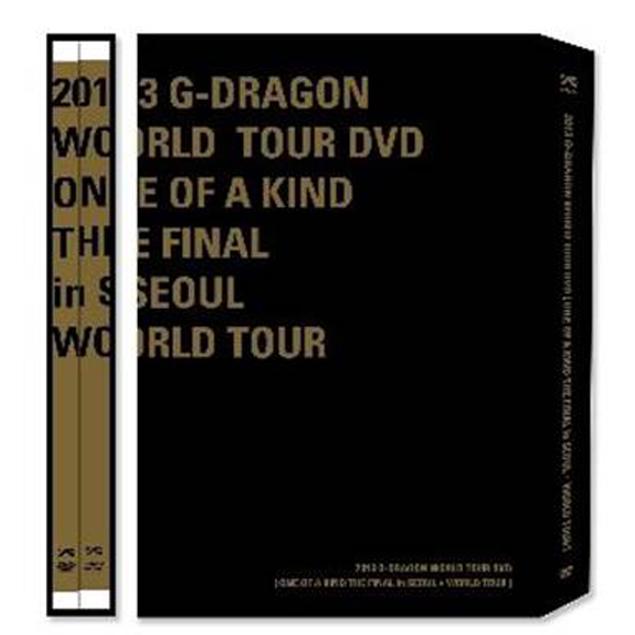 [DVD] 2013 G-DRAGON ジードラゴン WORLD TOUR DVD [ONE OF A KIND THE FINAL in SEOUL+ WORLD TOUR] (+Postcard3p)