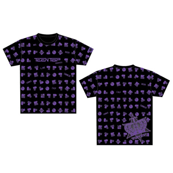 [官方演唱会周边] TEEN TOP - Official Logo T-Shirt (L)