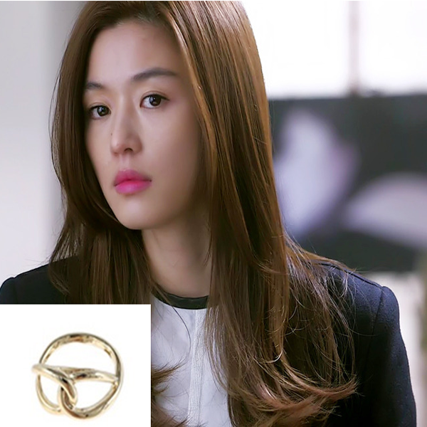 My Love from the Star - SBS Drama_Jun ji hyun : helix gold ring