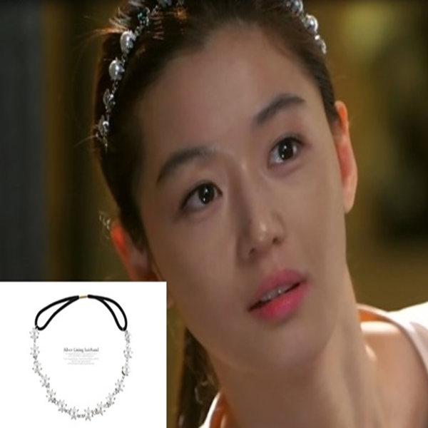 My Love from the Star - SBS Drama_Jun ji hyun : silver lining hairband (band)