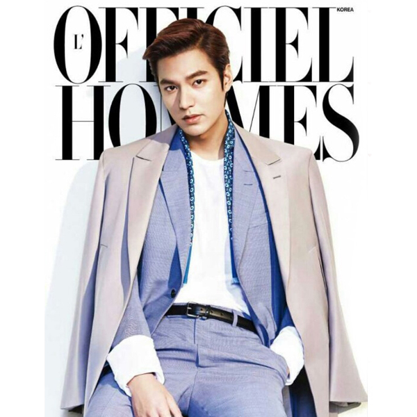 [Magazine] L`OFFICIEL HOMMES KOREA : 2014.05 (Lee Min Ho)