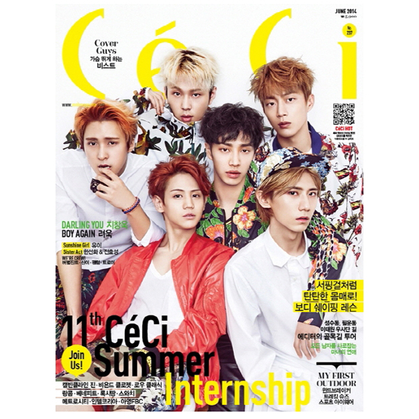 [Magazine] CECI 2014.06 ANOTHER CHOICE (Beast/ Super Junior: Ryeo Wook) 