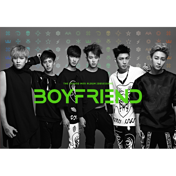 [CD] Boyfriend (ボーイフレンド) - ミニアルバム2集 [OBSESSION(オブセッション）（ブックレット40ｐ + フォトカード1p) 