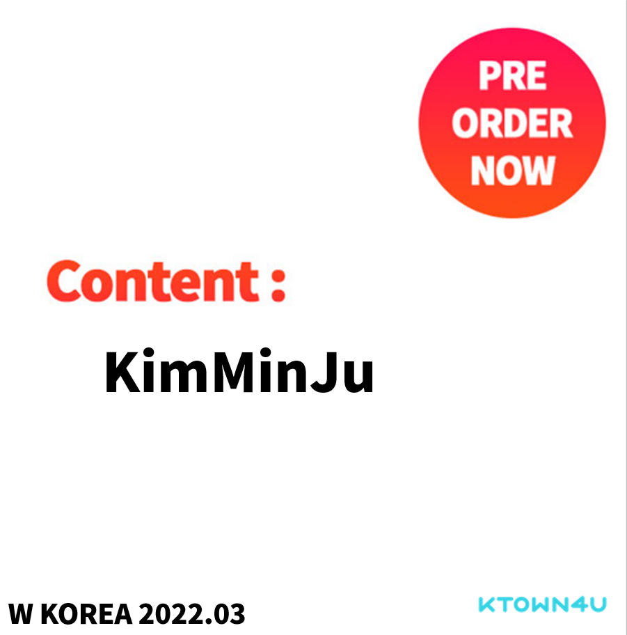 W KOREA 2022.03 (Content : KIM MIN JU 6p)*Cover: Random