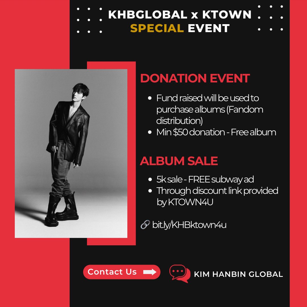 [Donation] KHB FANCLUB PROJECT by KHB GLOBAL @khb131_Global