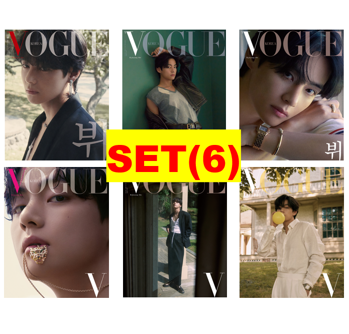 [@VGlobalUnion] [SET] VOGUE 2022.10 A+B+C+D+E+F TYPE (Cover : V / Content : V 30p)