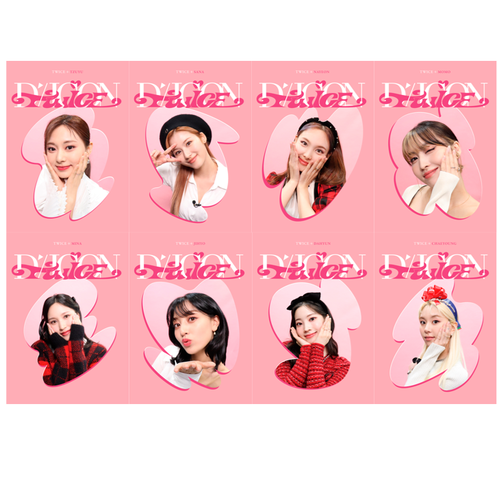 [Member Selectable] DICON D’FESTA MINI EDITION : TWICE