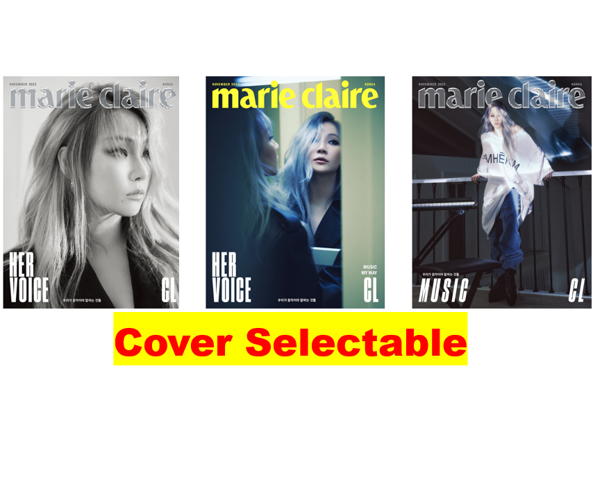 [@HwasaGlobal] Marie claire 2022.11 A TYPE (Cover : CL / Content : CL, Hwa Sa, JOY, KAZUHA)
