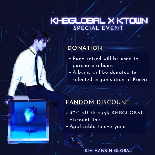 [Donation] Non-shipped Albums donation for KHB support by @khb131_Global