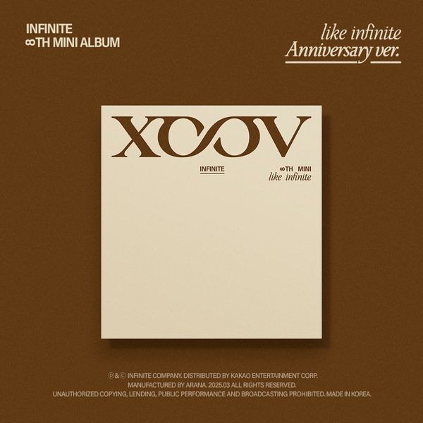 [1$ donation] INFINITE - 8th Mini Album [LIKE INFINITE] (Anniversary Ver.)