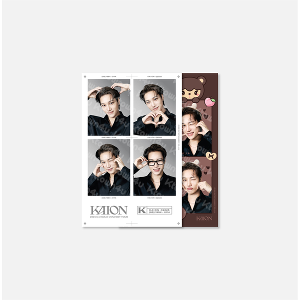 KAI - [SOLO CONCERT TOUR [KAION] MD] 4 CUT PHOTO SET