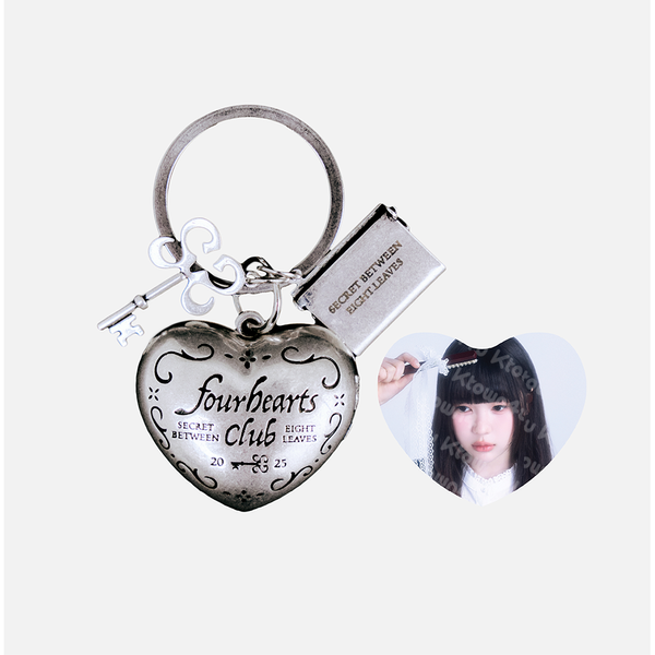 Hearts2Hearts - [Four Hearts Club MD] HEART PENDANT KEY RING SET