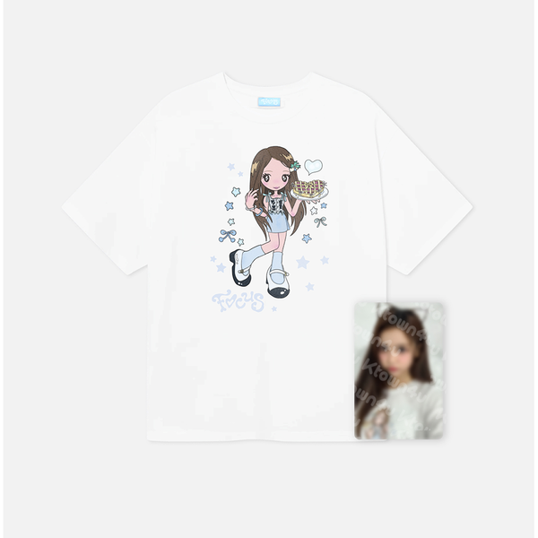 Hearts2Hearts - [1st Mini Album [FOCUS] MD] T-SHIRT SET