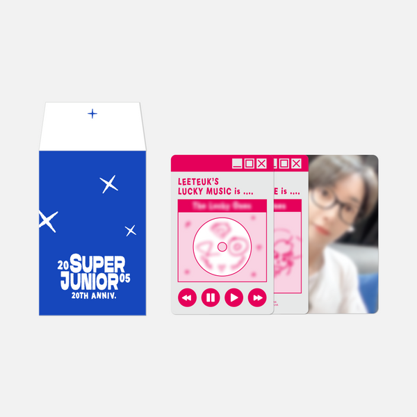 SUPER JUNIOR - [20TH ANNIVERSARY MD] LUCKY CARD SET
