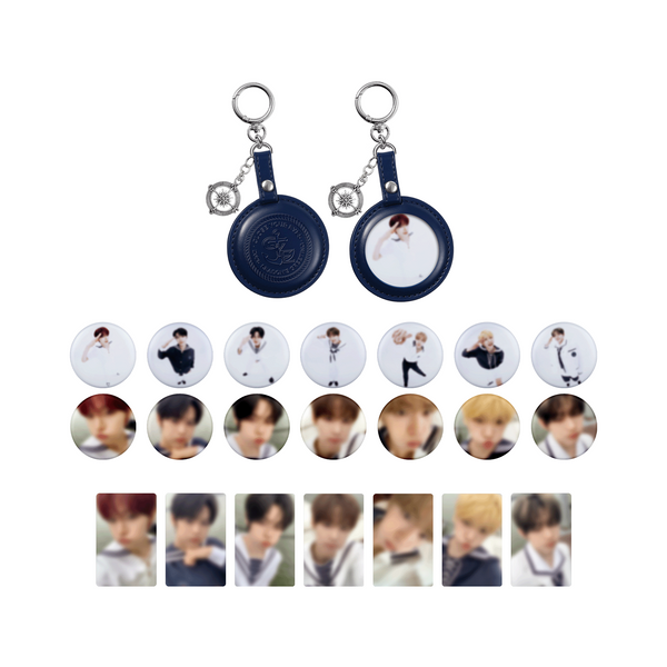 CLOSE YOUR EYES - [2026 SEASON'S GREETINGS] CAN BADGE KEYRING SET
