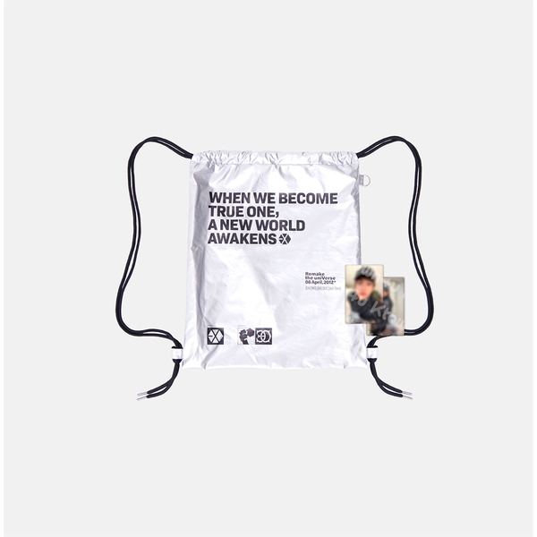 EXO - [2025 FANMEETING [EXO'verse] MD] GYM SACK + PHOTO CARD SET 
