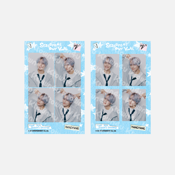 WayV - [2026 SM ARTIST SEASON'S GREETINGS MD] 4CUT PHOTO SET