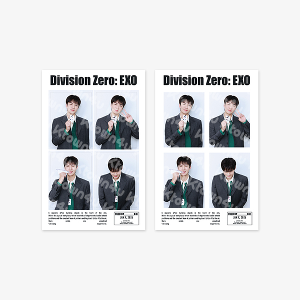 EXO - [2026 SM ARTIST SEASON'S GREETINGS MD] 4CUT PHOTO SET