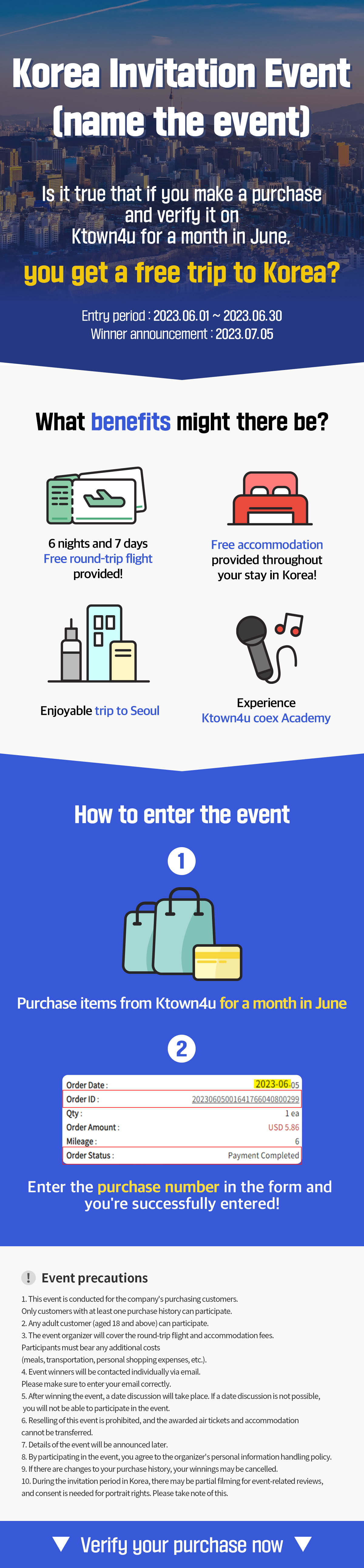 Korea Invitation Event