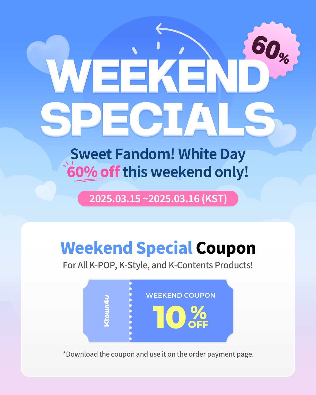 Weekend Specials