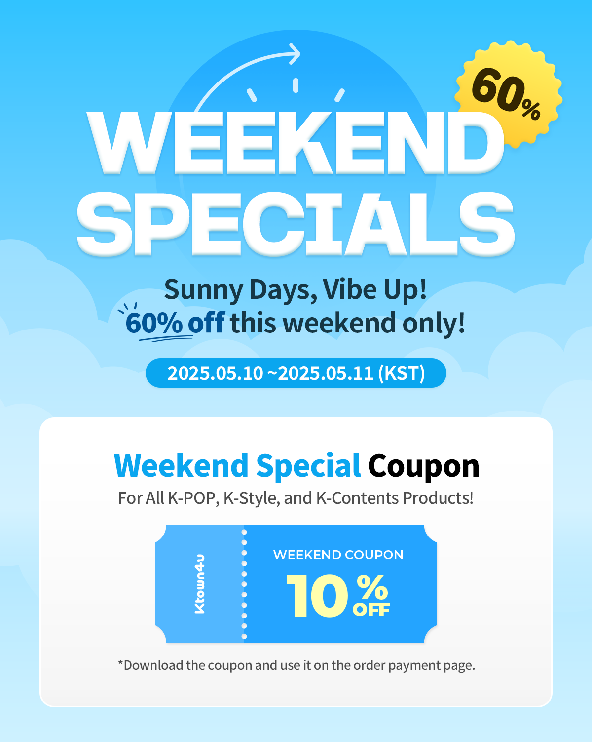 Weekend Specials
