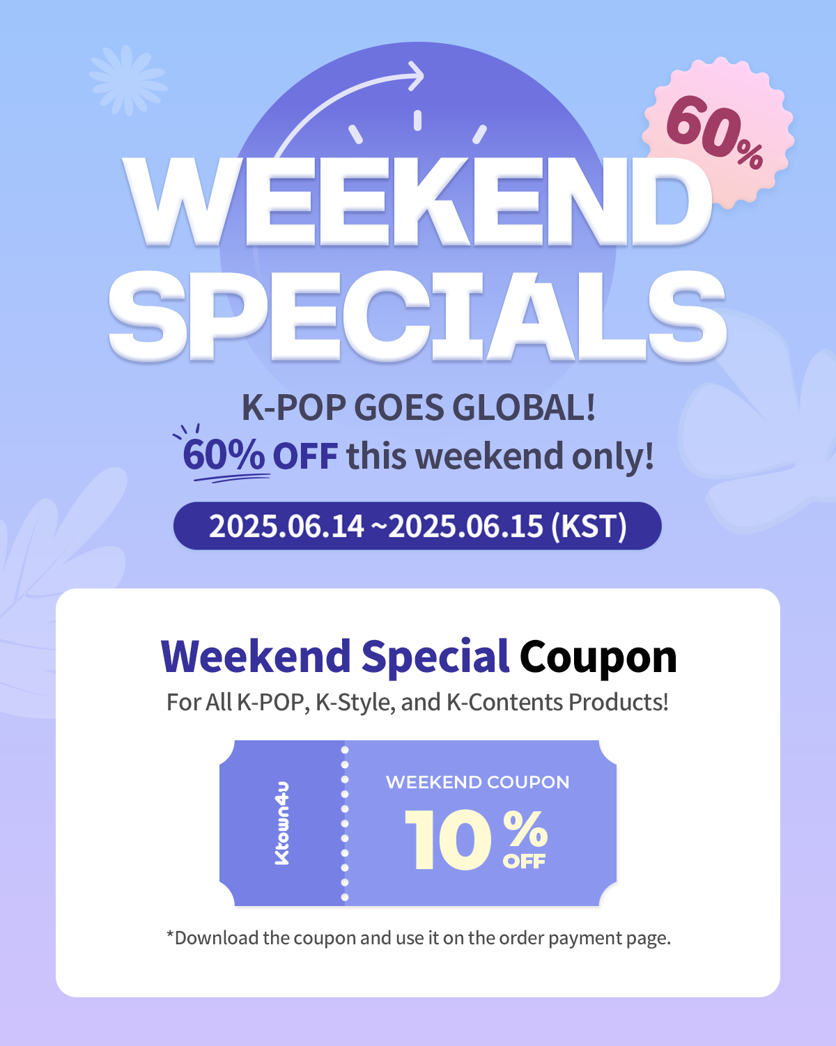 Weekend Specials