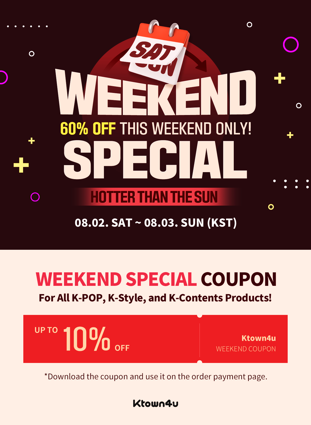 Weekend Specials