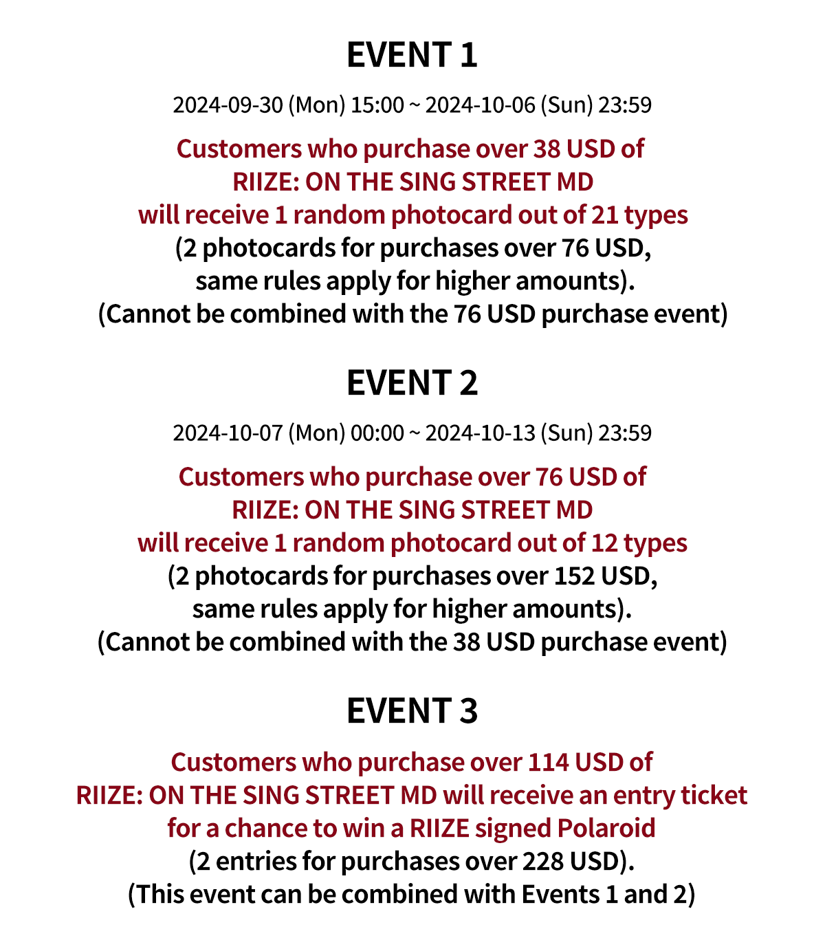 fanclub event detail