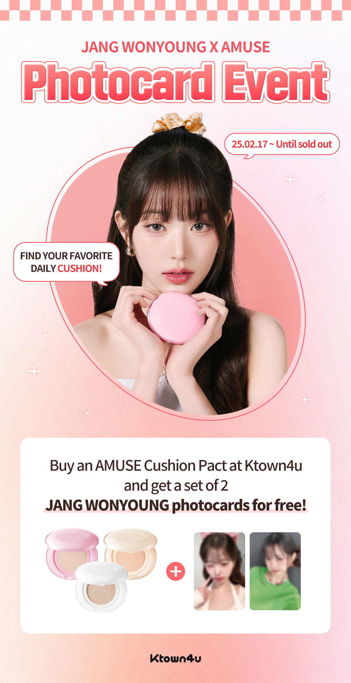 JANG WONYOUNG X AMUSE 2nd Event
