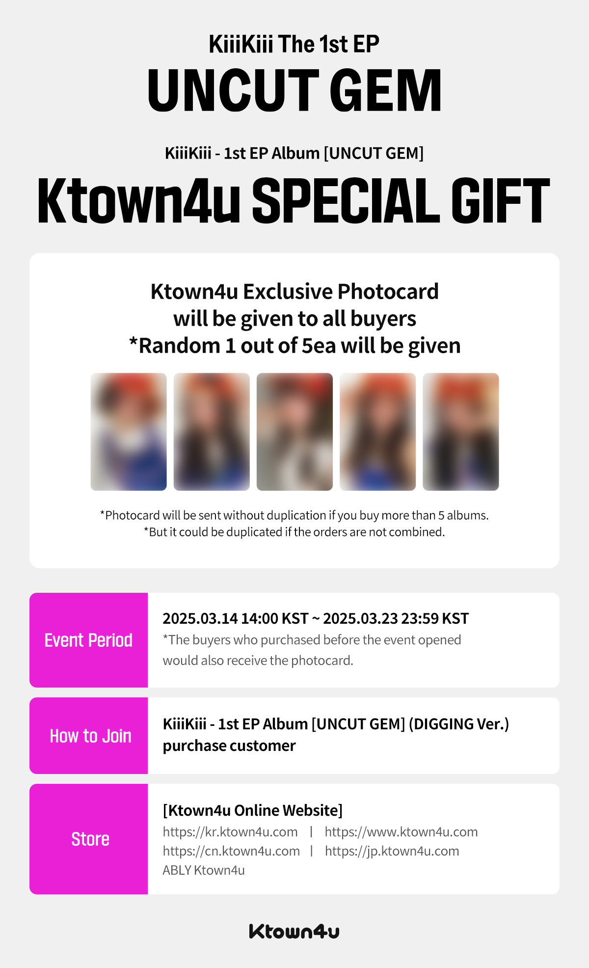 fanclub event detail