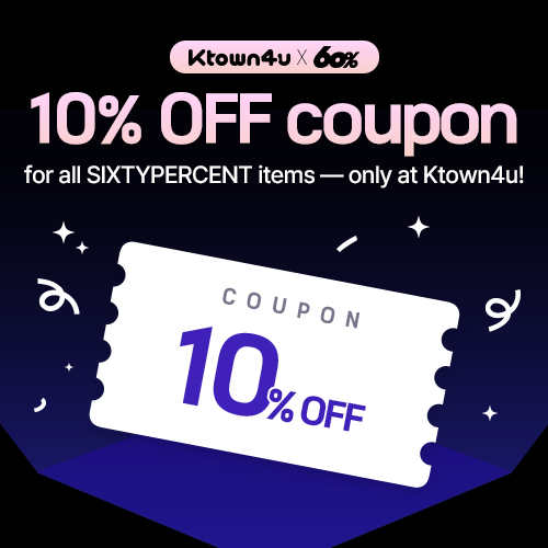Ktown4u x SIXTYPERCENT 