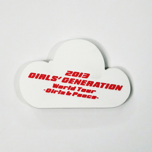 [Official MD Goods] Girls Generation - Girls & Peace in Seoul Concert Brooch (White)