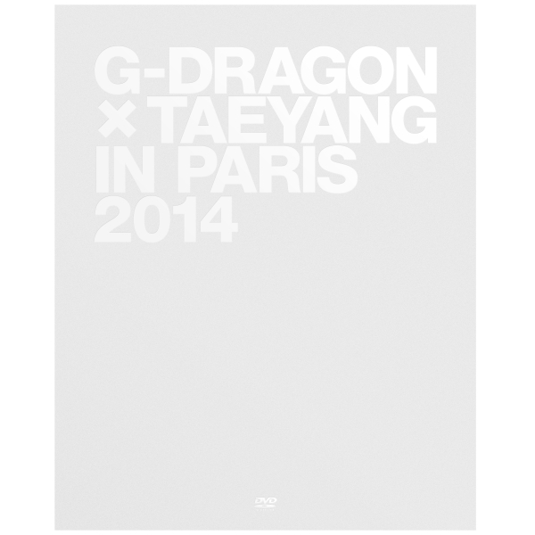 [Photobook] G-DRAGON X TAEYANG IN PARIS 