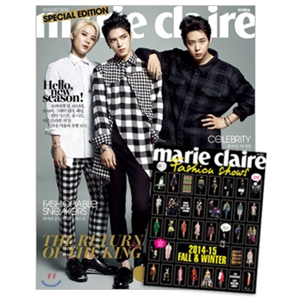 Marie Claire 2014.08 (JYJ)
