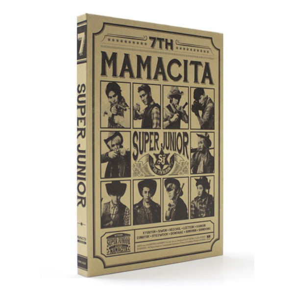 SUPER JUNIOR - 正规7辑 [MAMACITA] (B Ver.)