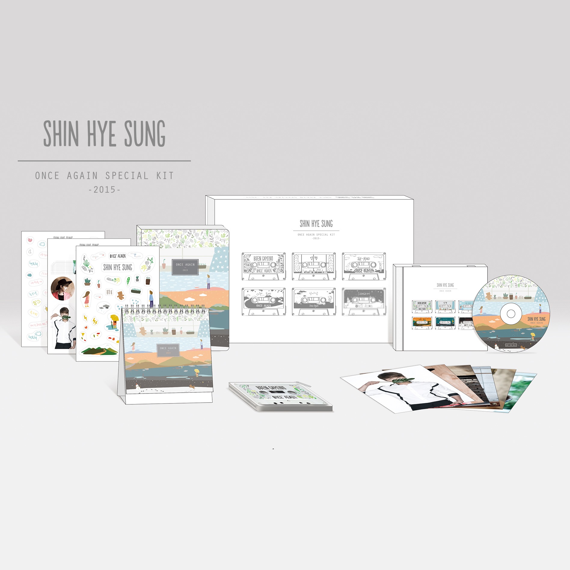 SHIN HYE SUNG (SHINHWA) [ONCE AGAIN] SPECIAL KIT -2015-