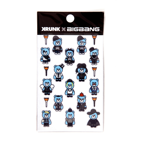 BIGBANG X KRUNK ARTTOY STICKER [BIGBANG 2015 ART TOY MD]
