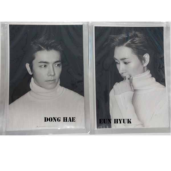 [SUM] Super Junior : Dong Hae & Eun Hyuk - A4_High Printing