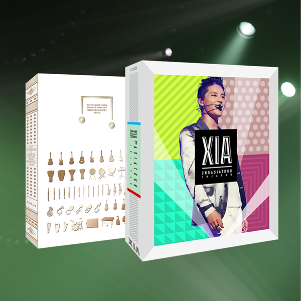 [DVDセット][限定版] XIA(JYJ) - 2nd アジアツアーコンサート INCREDIBLE + シア(JYJ) 2013 バラード&ミュージカルコンサート WITH オーケストラ VOL.2