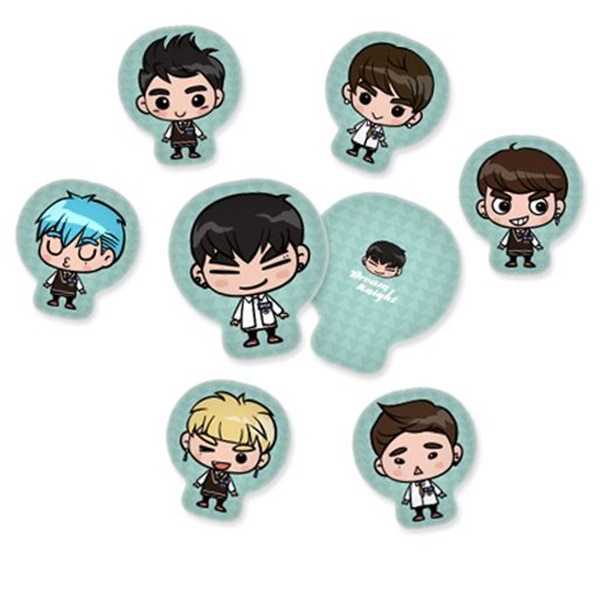 GOT7 (ガットセブン) - DREAM KNIGHT GOTOON MINI CUSHION