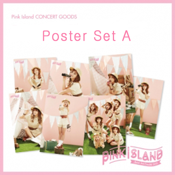 [Apink] PINK ISLAND OFFICIAL Poster Set